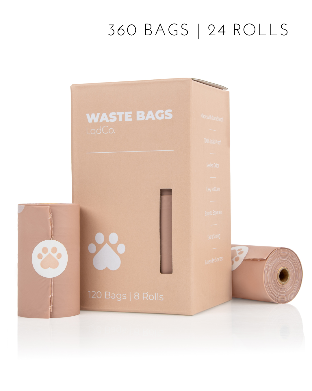 360 Bio-Based Poop Bags