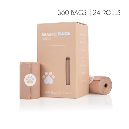 360 Bio-Based Poop Bags with New Stronger Formula – Durable, Leak-Proof & Earth-Friendly