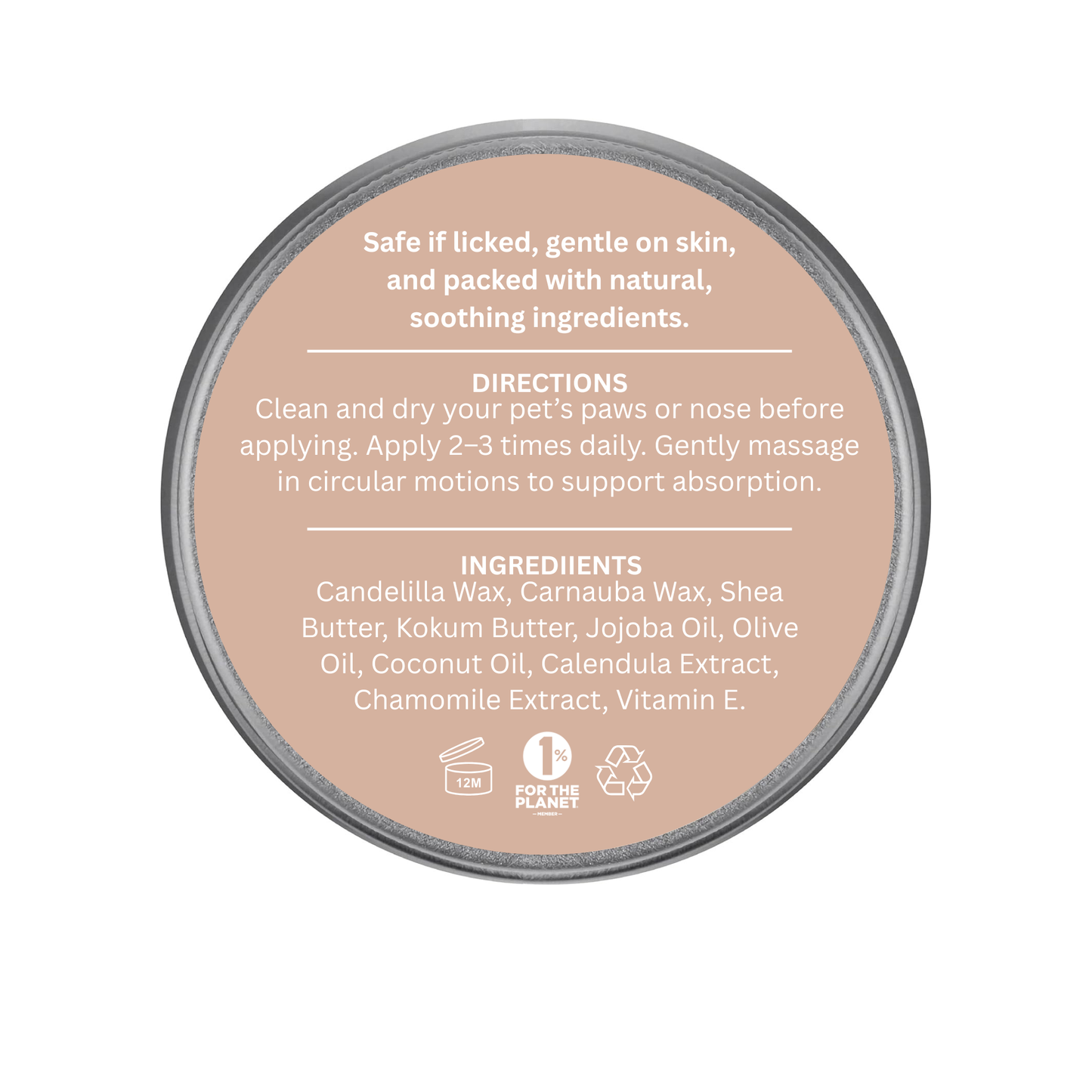 All in One Natural Vegan Pet Balm