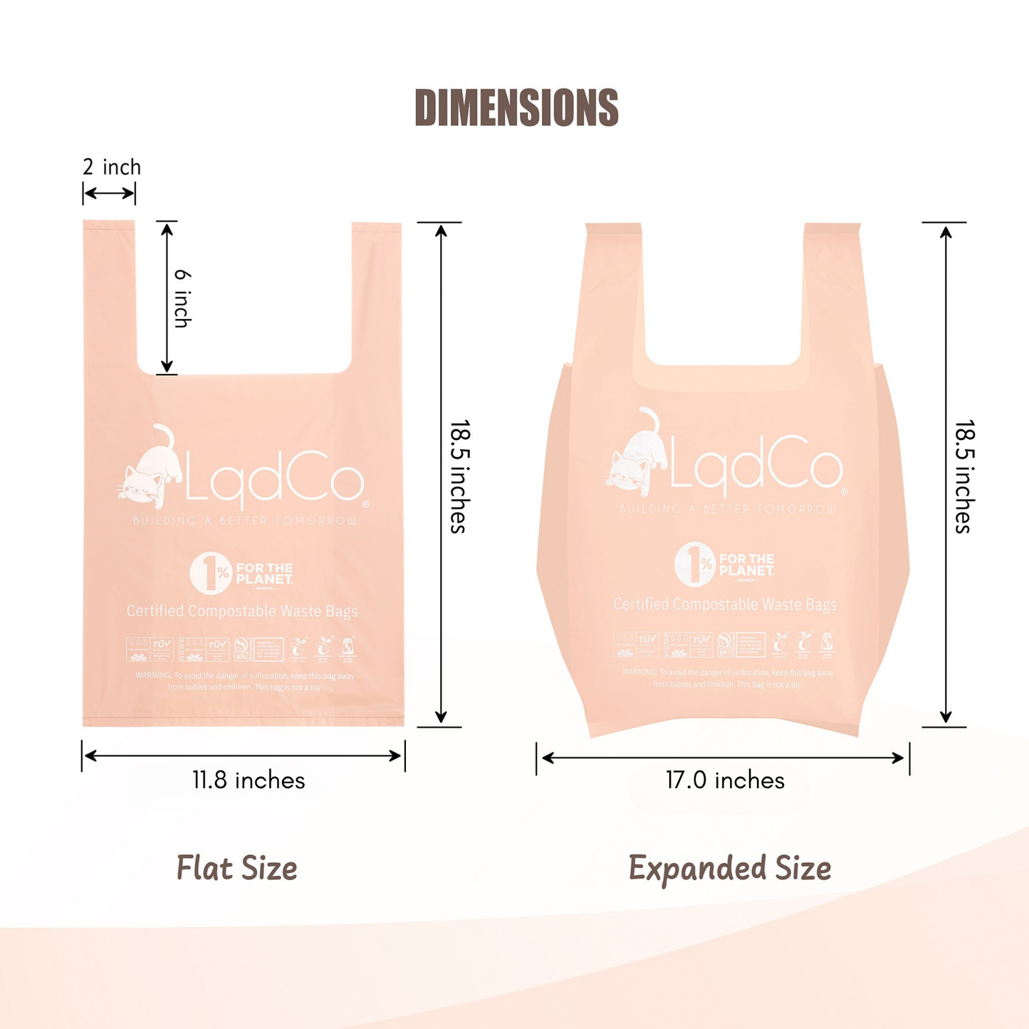 100 Cat litter waste bags are thicker and stronger — perfect for heavy waste. The built-in handles make tying and carrying mess-free. Plus, the gentle lavender scent helps keep odors at bay