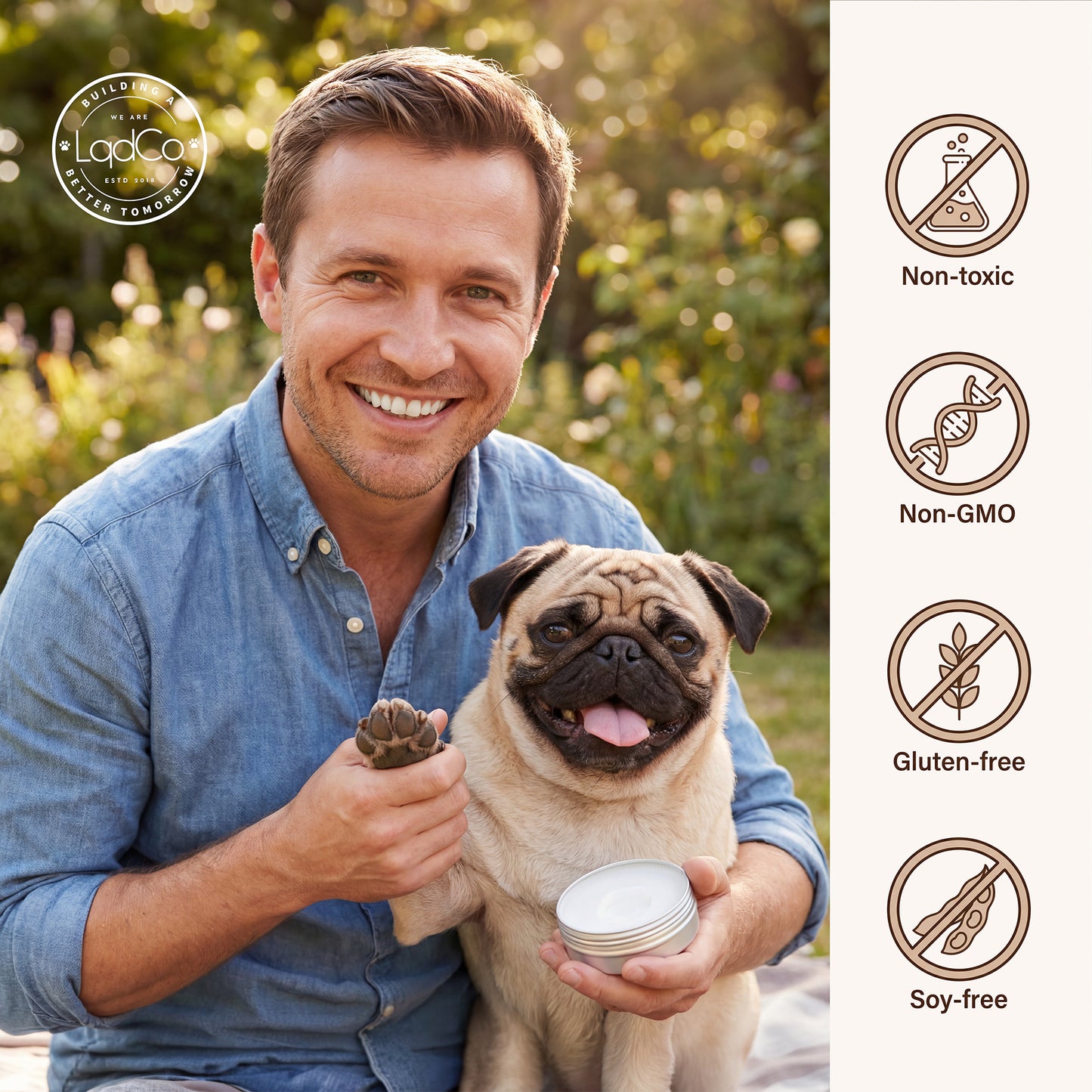 All in One Natural Vegan Pet Balm