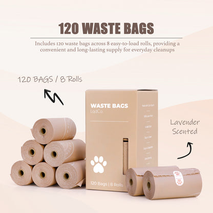 360 Bio-Based Poop Bags with New Stronger Formula – Durable, Leak-Proof & Earth-Friendly