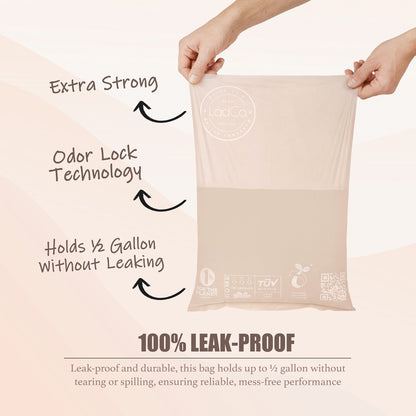 360 Bio-Based Poop Bags with New Stronger Formula – Durable, Leak-Proof & Earth-Friendly