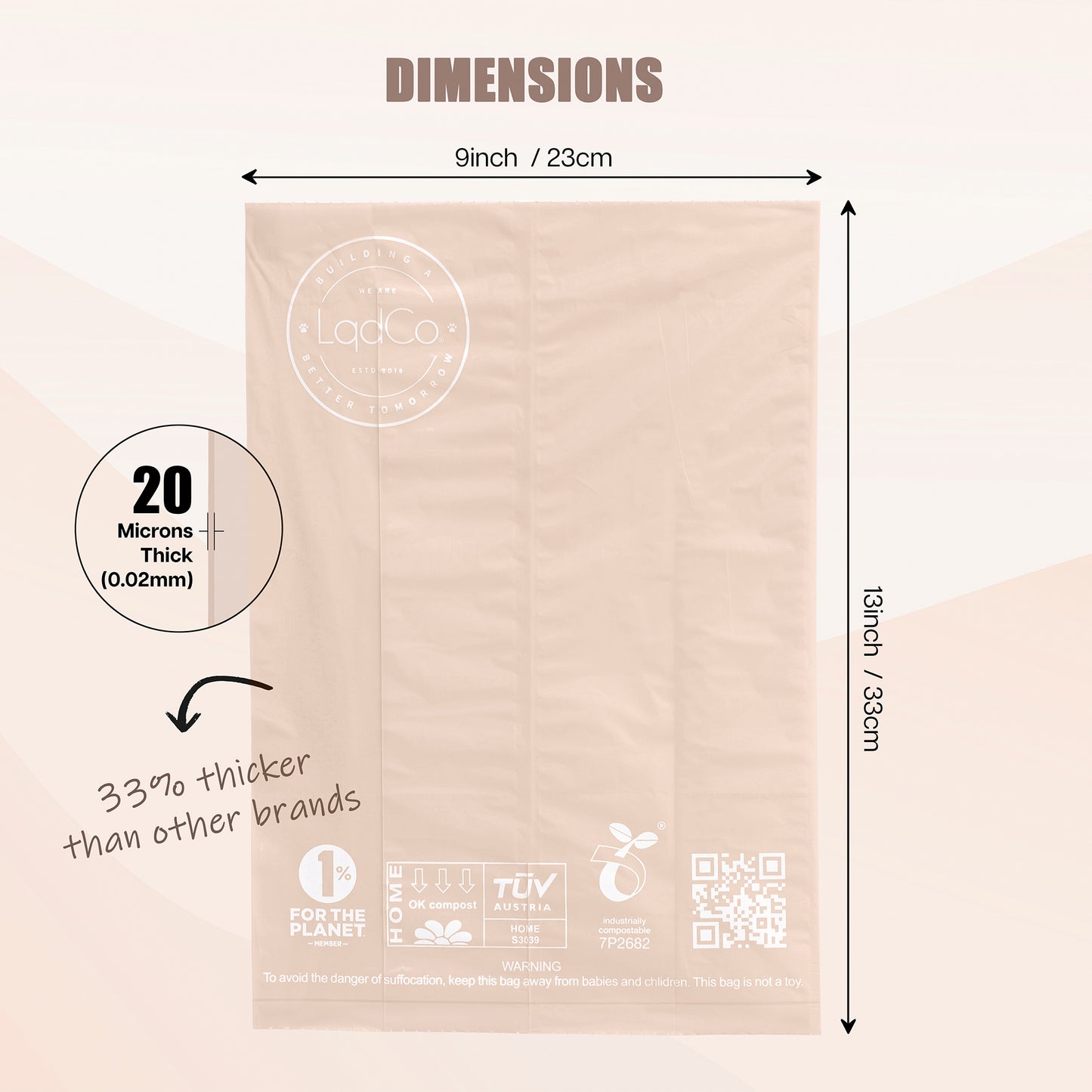 240 Bio-Based Poop Bags