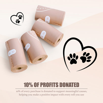 360 Bio-Based Poop Bags with New Stronger Formula – Durable, Leak-Proof & Earth-Friendly